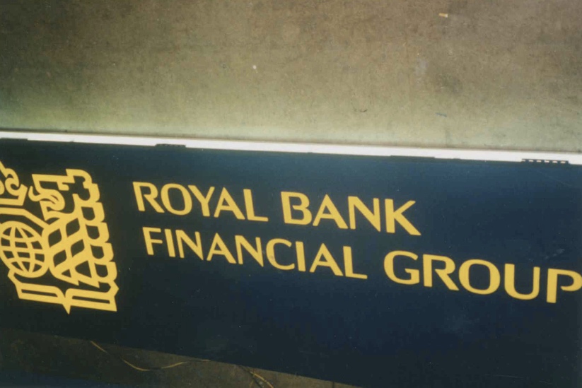 Royal Bank Finanical group sign