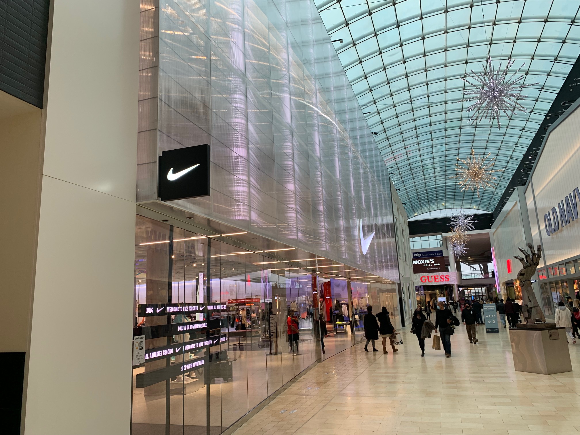 Nike store yorkdale mall hotsell